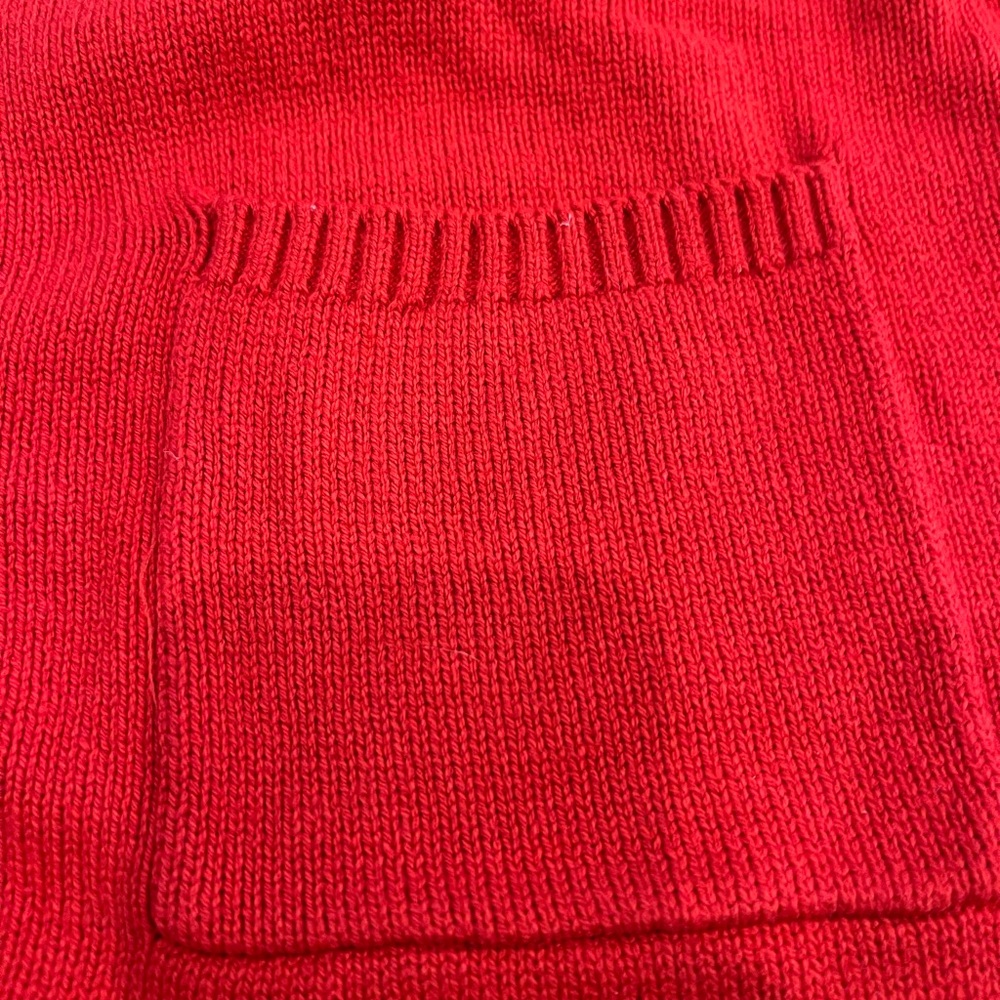 H&M Red Women's Cardigan with Button Detail - Picture 4 of 7